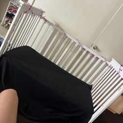 Crib With Mattress 