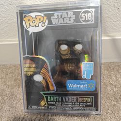 Funko Pop Artist Series Star Wars Darth Vader Bobblehead #518