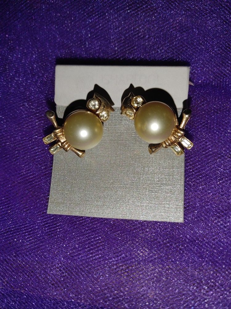 Owl Pins, Pair In Great Shape, Very Collectible