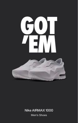 Nike Air Max 1000.3 Men's Sneakers White