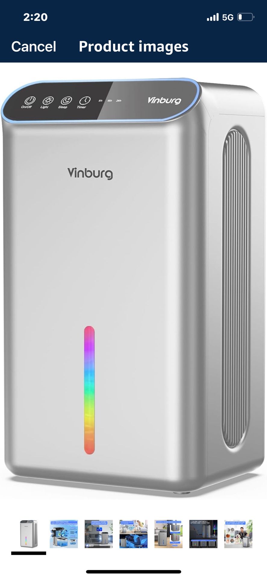 Dehumidifiers for Home (85 OZ Water Tank, 800 sq.ft) Quiet Small Dehumidifier for Basement Bedroom Bathroom with Drain Hose, 3 Gear Timer, Sleep Mode,