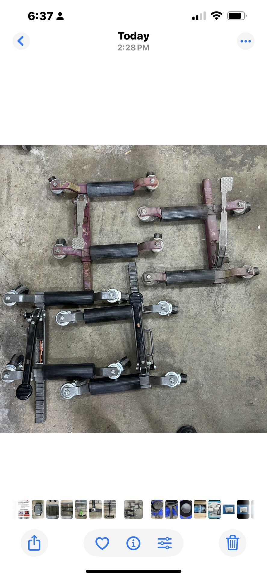 Car / Jack Wheel Dollys