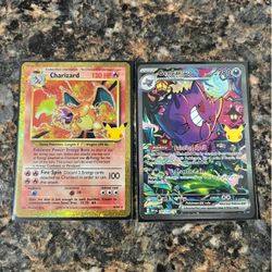 Pokemon 30th anniversary gengar sir charizard sir