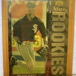 Michael Jordan, Chicago White Sox Rookie Card 