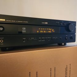 Yamaha HTR-5540
A/V receiver with Dolby Digital, DTS, and Dolby Pro Logic II