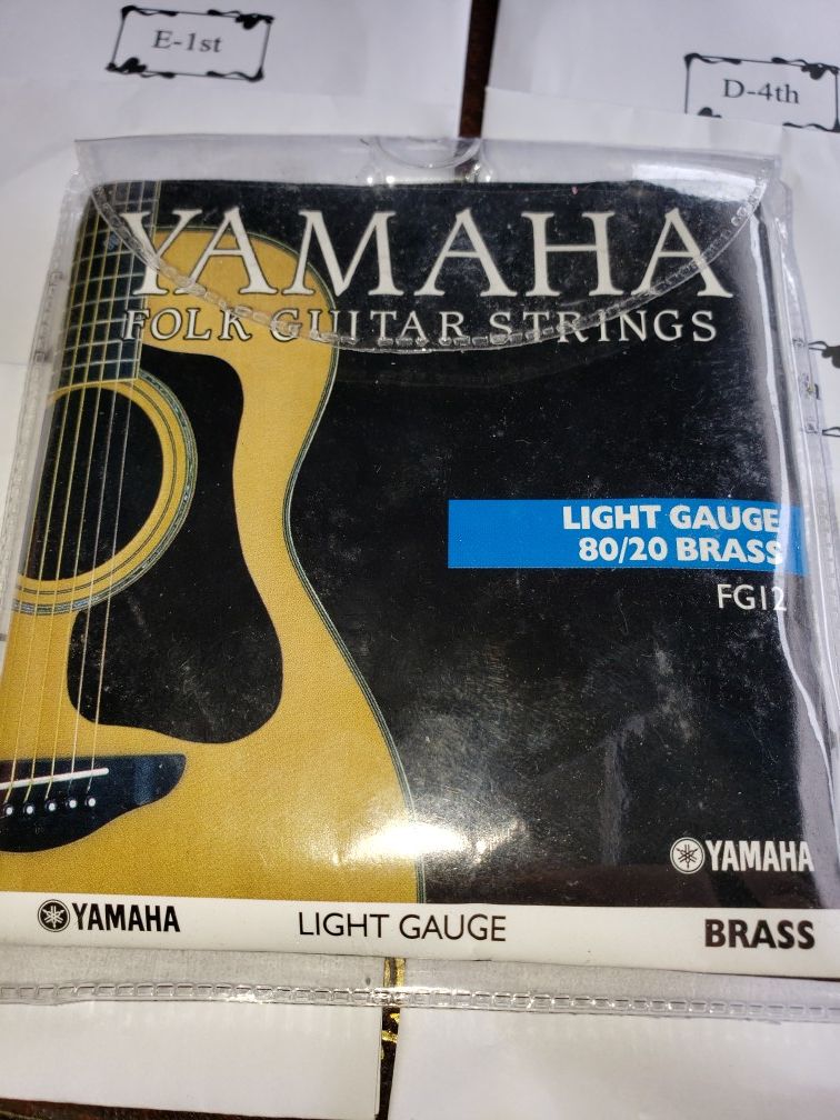 Yamaha guitar strings