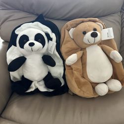 2 New Toddler Backpacks