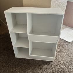 Toy Organizer And Bookcase 