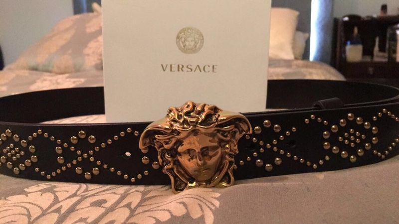 Versace Gold Belt