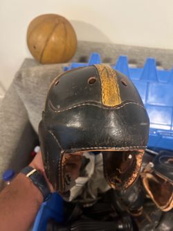 1940s wingtip leather footballs 🏈 helmet