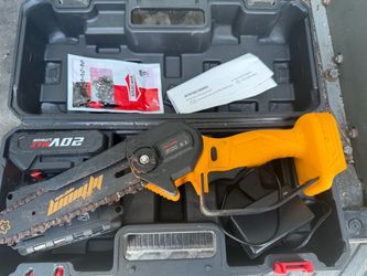 20V Cordless Mini Chainsaw 6” OBO 50$