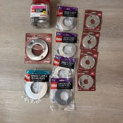 Large lot of plumbing trim pieces – all new