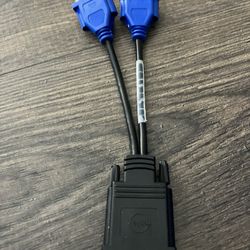 Dms-59 To Vga Split