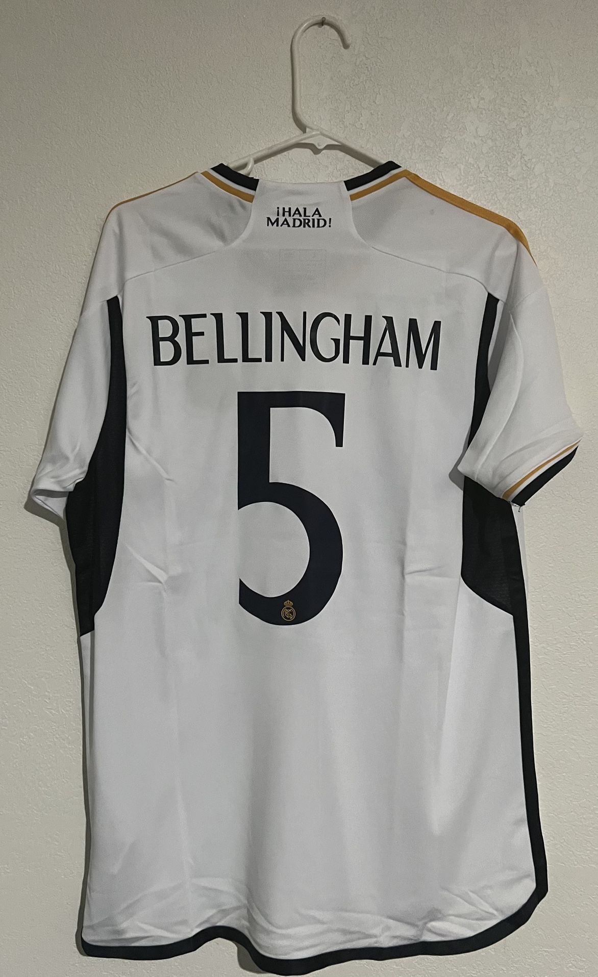 Real Madrid 23/24 Bellingham #5 Home Jersey Size XLarge