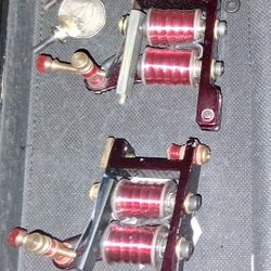 Set of 2 Coil Tattoo Machines