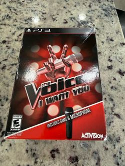 Activision The Voice: I Want You for PS3 with Microphone