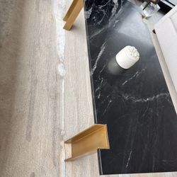 Cb2 Marble Coffee Table. 