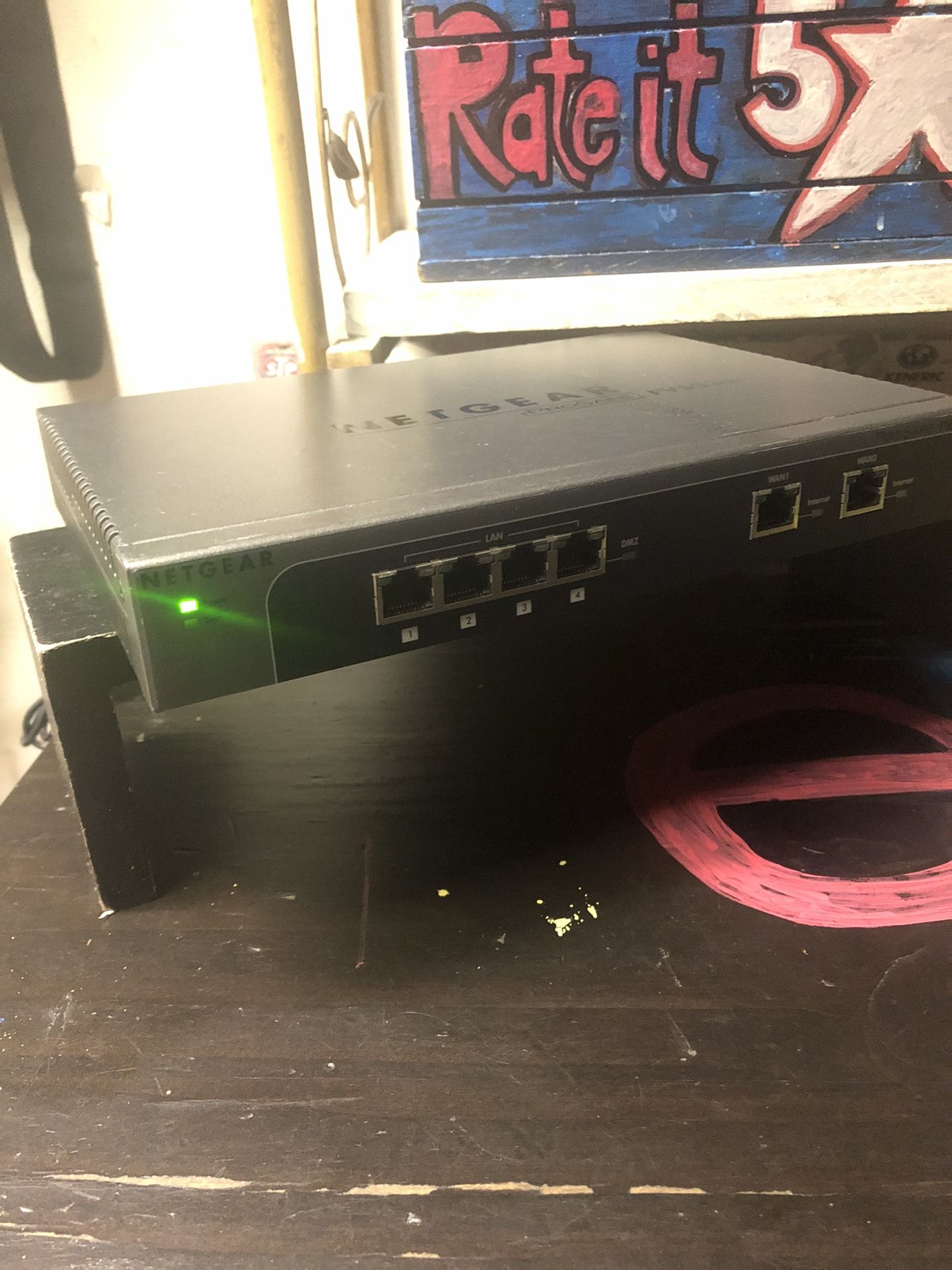 Net gear Prosafe Dual WAN Gigabit SSL VPN Firewall FVS336Gv2