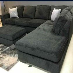 L Shaped Sectional In Slate Same Day Delivery By ASHLEY 