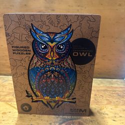 Charming Owl Wood Puzzle 
