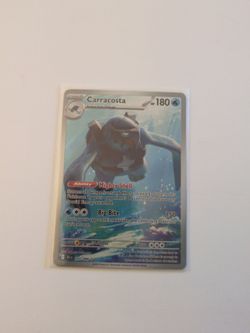 Carracosta Pokemon Card BLK107