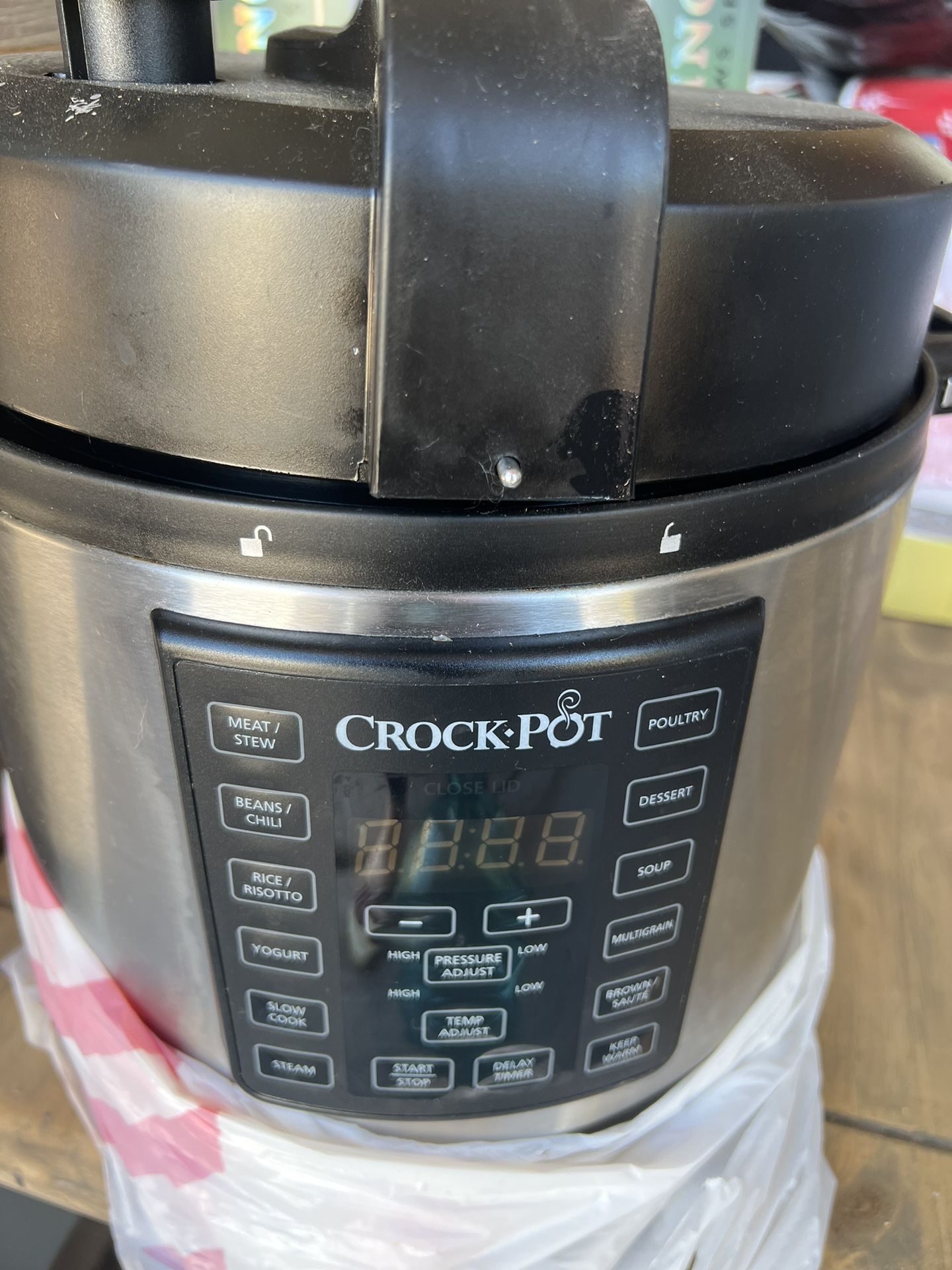 Pressure Cooker/crock Pot Combo