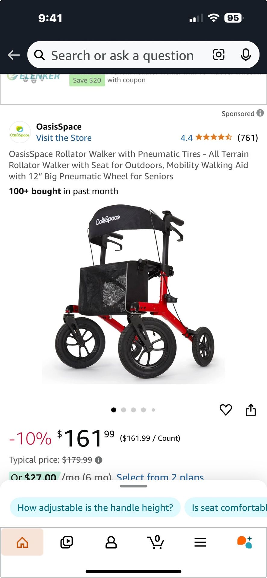Rollator Walker