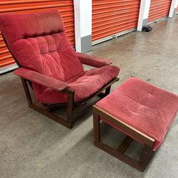 Mid Century Danish Lounge Chair 