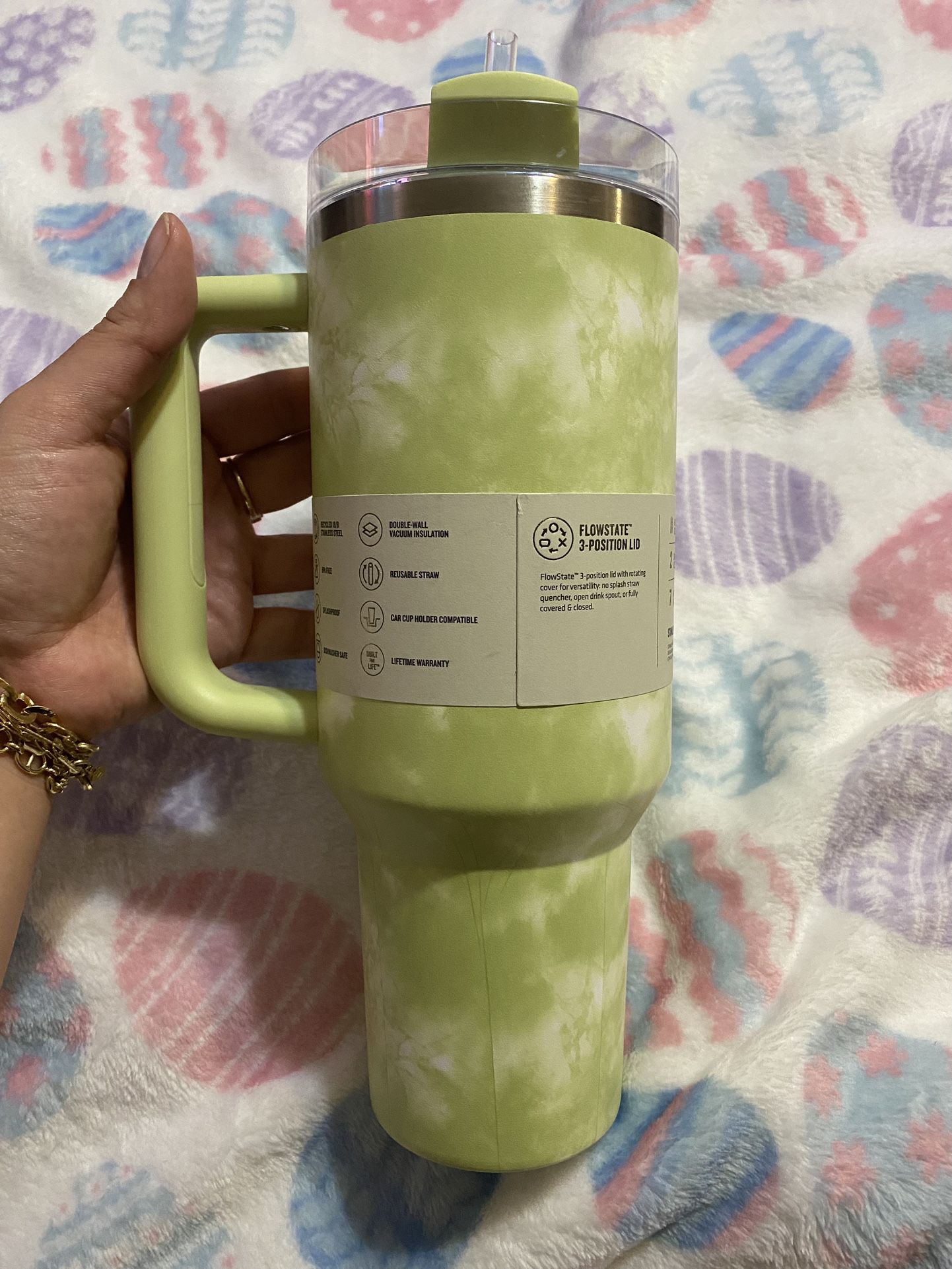 Stanley 40oz Quencher Tumbler-Target Limited Edition-Peach Tie Dye for Sale  in Renton, WA - OfferUp
