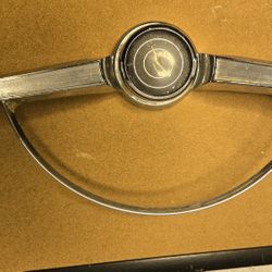 1966 Chevy Impala Steering Wheel Horn Ring Assembly