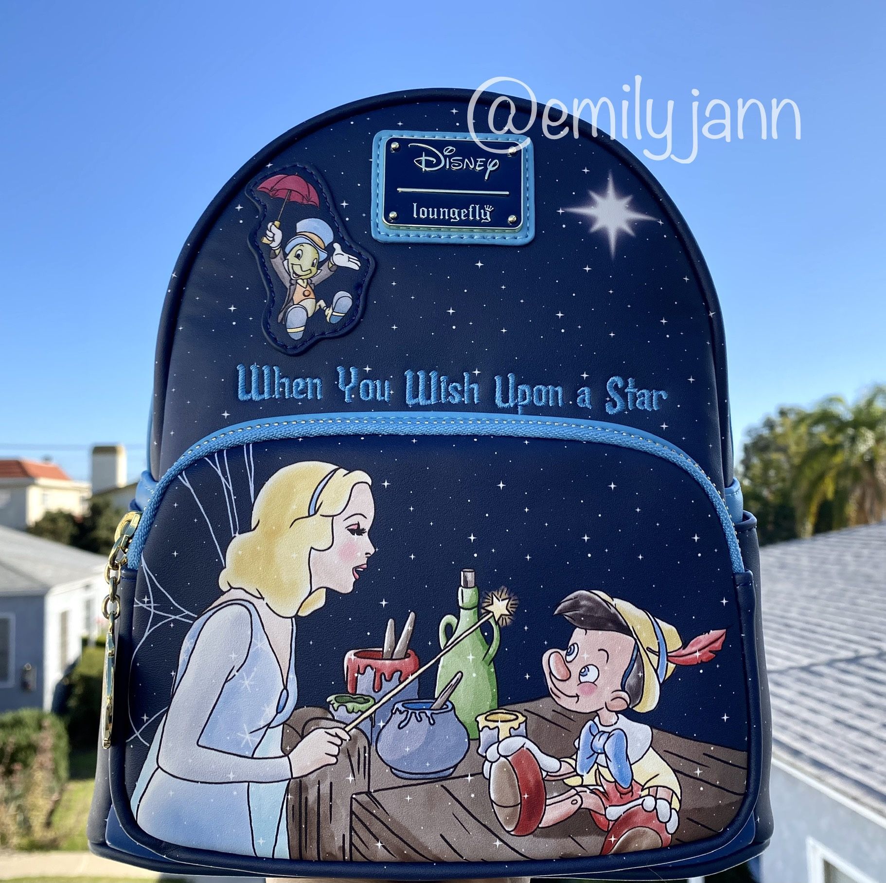 Pinocchio and Blue Fairy Backpack
