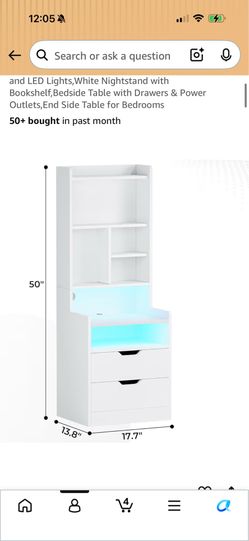 TikTok Nightstand!! New in box!!
