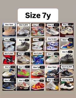 Jordan’s Nikes and more size 7y cheap deals