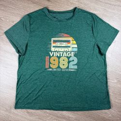 Vintage 1982 Limited Edition Graphic T-Shirt