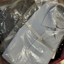 3 Men’s Van Heusen Size 15 32/33 Shirts