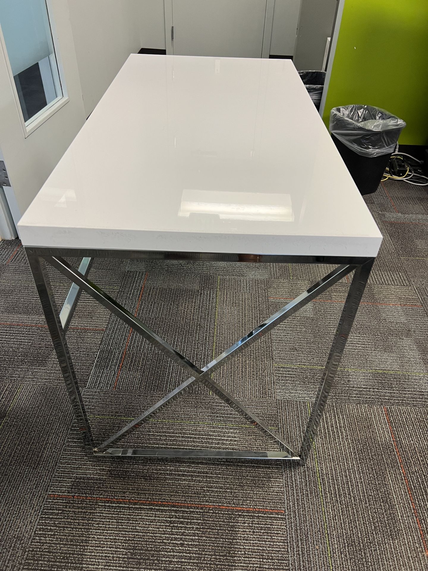 Gloss White Desk