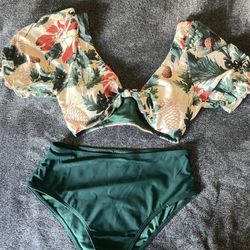 2 Pieces Swimming Suit Size M