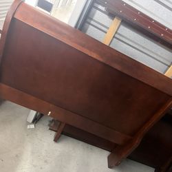 Full Size Bed W Mattress And Box