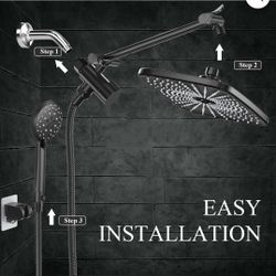 ALL NEW IN BOX Home Goods Bundle: Rowenta Iron, Miracle Queen Sheets, Rain Showerhead