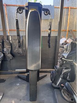 Gym equipment abdominal and chest machine