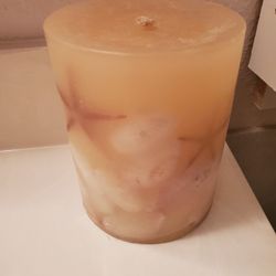 Seashell Candle