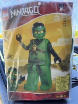 Lego Ninjago Halloween Costume Size4/6 Never Worn