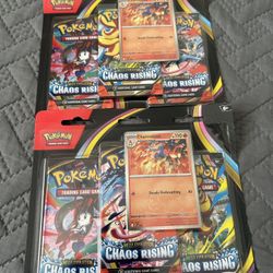 Chaos Rising 3 Pack Blisters