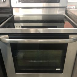 LG Stainless Convection Glass Top Stove 
