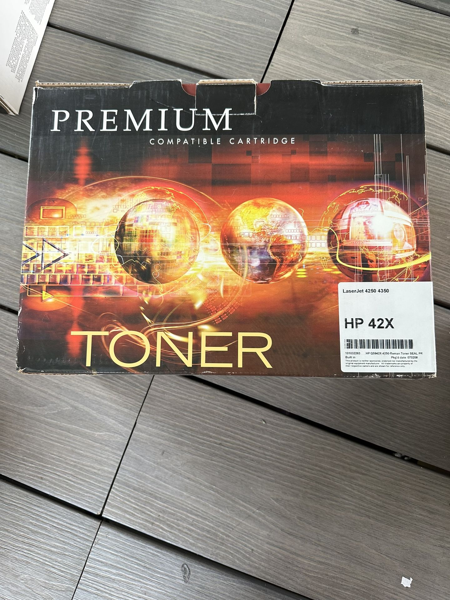 LaserJet - PREMIUM COMPATIBLE CARTRIDGE |||. HP 42X