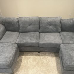 Sofa W/ Ottoman 