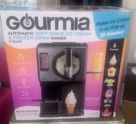 Gourmia Automatic Soft Serve Ice Cream Maker (Brand New)