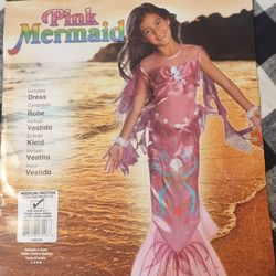 Pink Mermaid Costume
