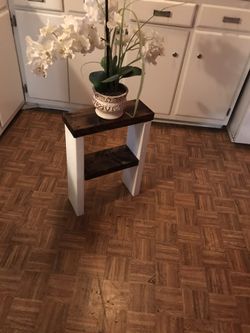 Side table stain top