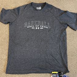 UNDER ARMOUR BASEBALL HOF NWT SHIRT SIZE MEDIUM